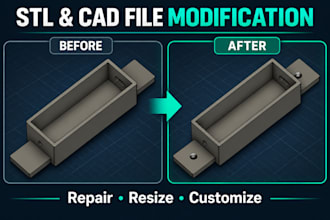 modify, repair, or customize your stl and cad files