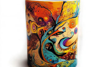 esign unique looking mug design for you