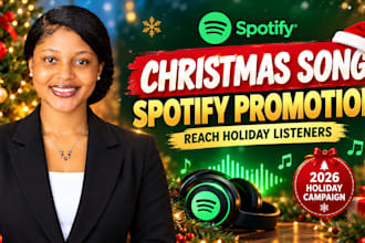 promote your christmas song on spotify for holiday listeners