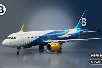 create custom aircraft liveries for msfs 2020, 2024 and xplane