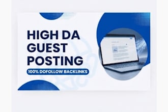 do high da guest posting and SEO dofollow backlinks