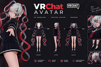 model vrchat avatar 3d model vr chat avatar nsfw avatar vrc avatar furry femboy