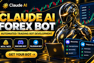 build claude automated forex trading bot custom discord bot server telegram bot