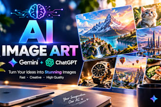 create amazing ai image art using google gemini and chatgpt