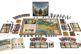 design professional board game, card game, tabletop game, rulebook from concept