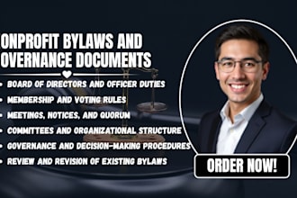 draft non profit bylaws and governance documents