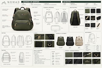 bag tech pack designer handbag, backpack, luggage tote fashion bag tech pack