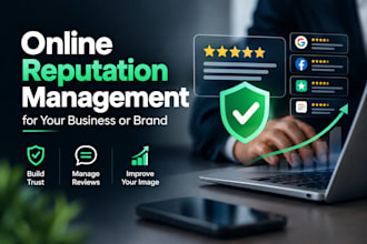 do online reputation management for your business or brand