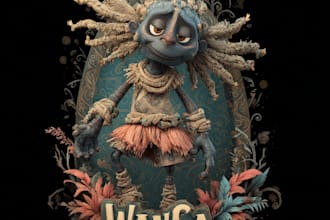 design original fantasy characters and artwork