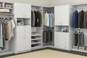 design custom closets, built ins and cabinetry in mozaik