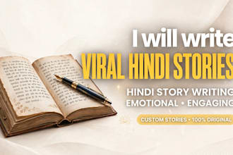 write hindi stories, kahaniya, articles and blog content