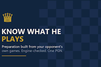 prepare your chess opening against a specific opponent