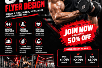 design professional business flyer