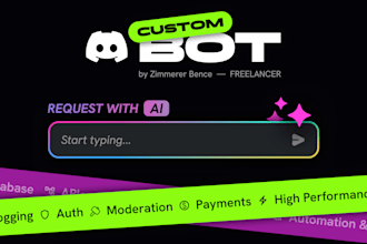 create a high performance discord bot with custom automation