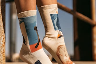 design custom and unique socks design