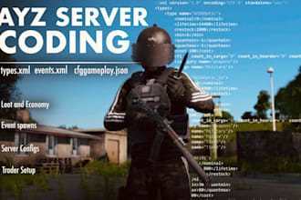 code your dayz server