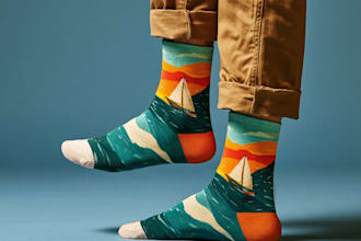 do custom socks design