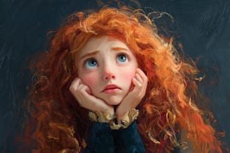 paint your portrait in disney style