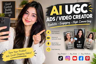create ai ugc video ads and virtual spokesperson videos for your brand