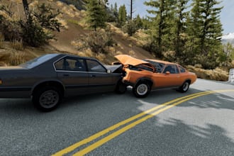 custom beamng drive map, custom map, and beamng track
