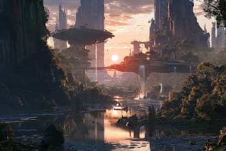 create breathtaking environmental concept art