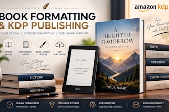 book formatting amazon kdp book formatting book cover design