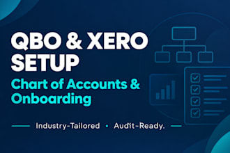 set up your business in quickbooks or xero