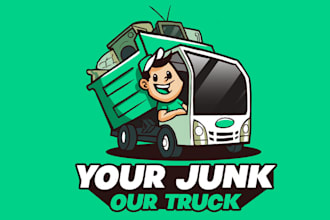 design fun attention grabbing logo for junk removal company
