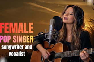 be your female pop singer, songwriter and vocalist