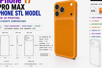 create 3d cad product design for phone casing, phone pouch, magsafe casing