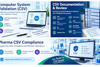 computer system validation CSV documentation review