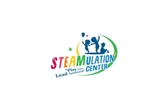 design custom childrens museum brand logo