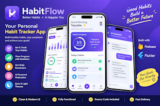 develop a habit flow mobile app