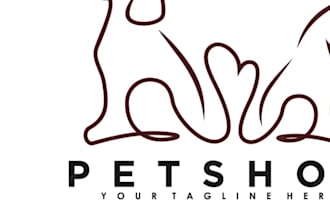 design powerful dog training business logo