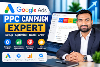 create and optimize google ads PPC campaigns