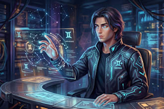 draw your character in semi realism style