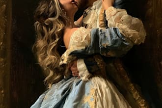 create oil painting, digital oil painting