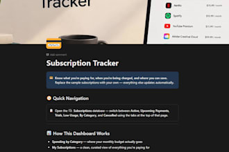 create a professional notion template