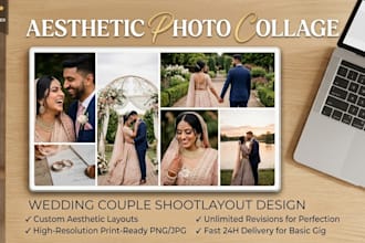 create photo collage and layout designs for social media