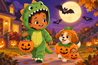 illustrate halloween children books for authors to create holiday bestsellers