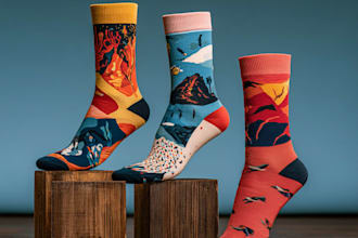 socks design unique socks design