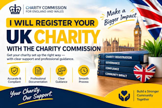 register uk charity with the charity commission