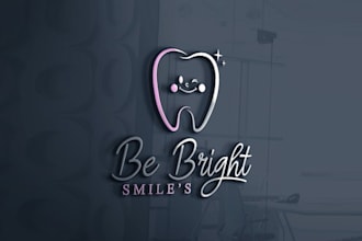 design bright smiles teeth business logo