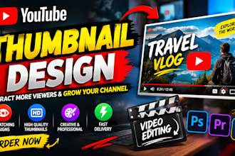 create a highly engaging thumbnails for your youtube videos