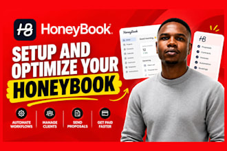 expertly setup and optimize honeybook crm for wedding and event planners