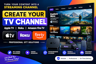 create tvos  apple tv channel do your channel on roku and amazon fire platform