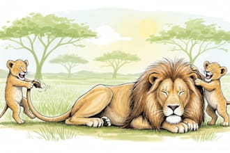 children story book illustration children story book illustration