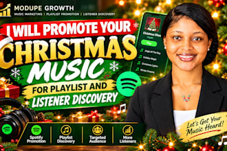 promote your christmas music for playlist and listener discovery