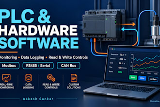 build modbus rtu or tcp monitoring and data logging software