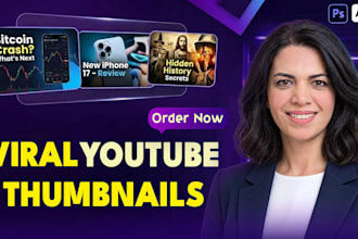 design high CTR thumbnails for finance, tech, and educational youtube videos